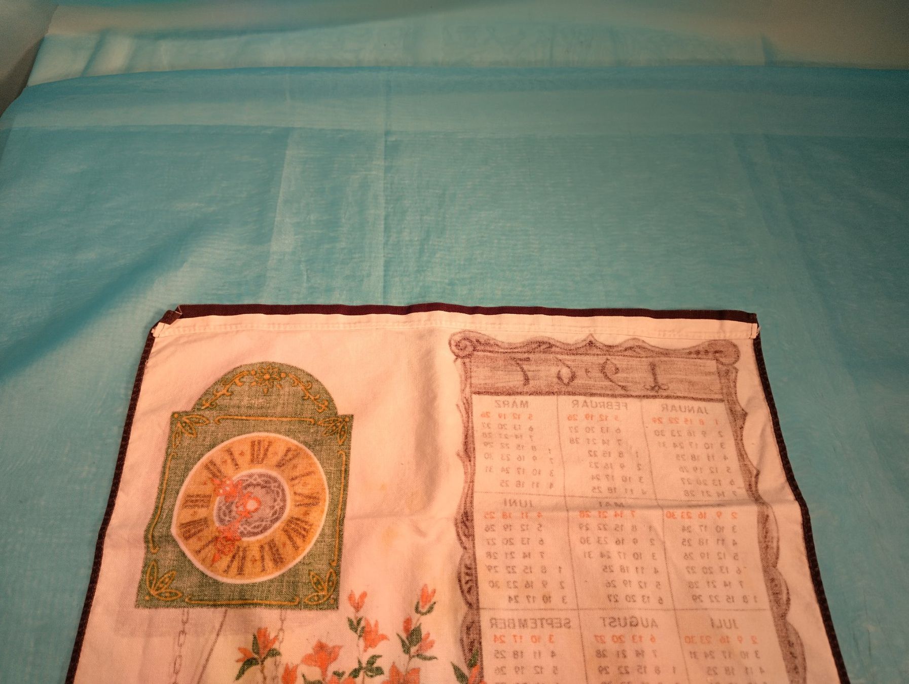 Calendari: Stoffkalender 1967, Kommode und Katzen – Usato da Bellach venduto da JingleCherry 2
