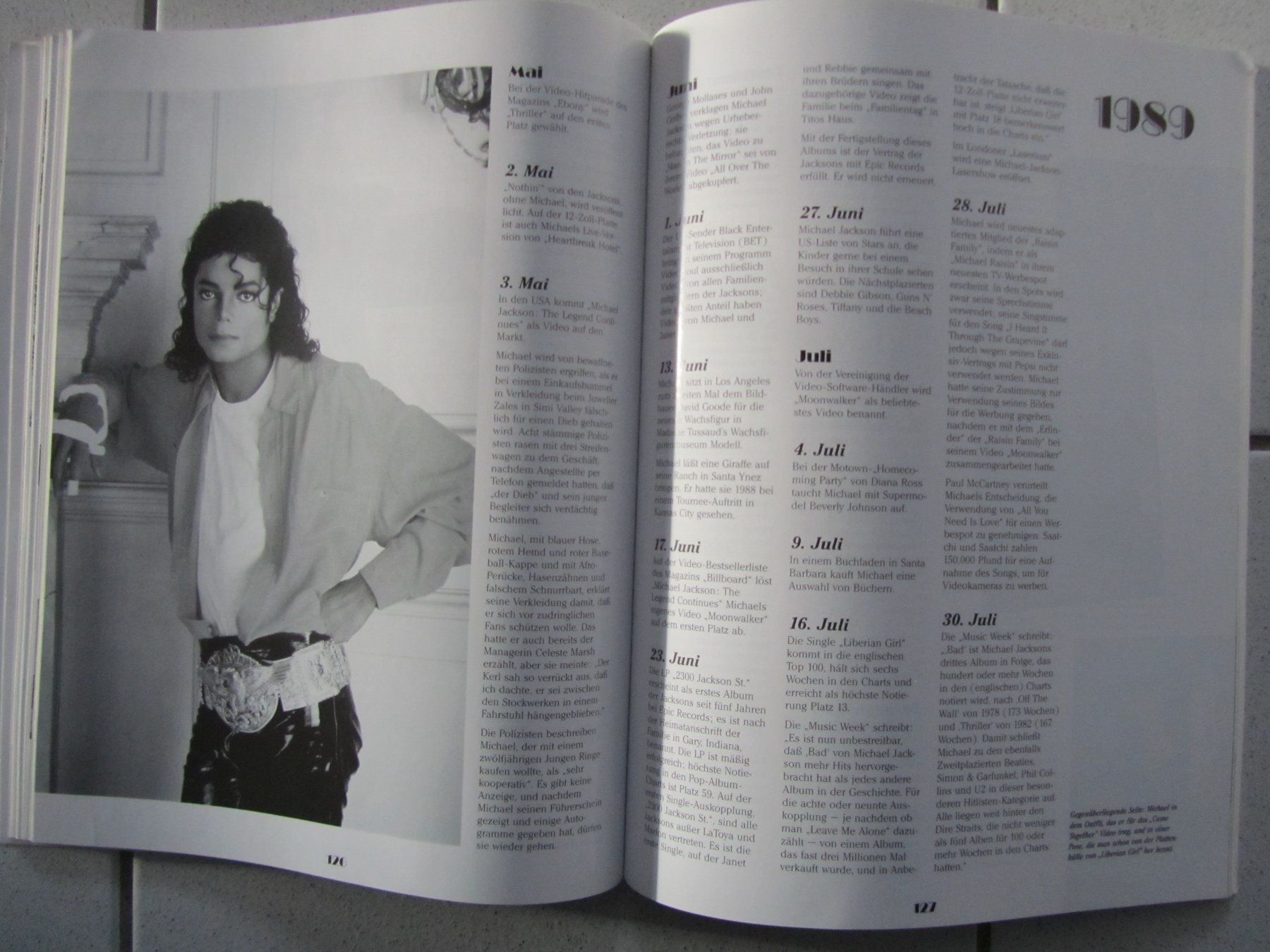 Bücher: Michael Jackson, Chronik von 1958 - 1994 – Gebraucht aus Weiningen ZH von dietsch57 6