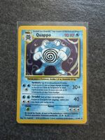 Pokemon Karte Quappo Basis Set Deutsch