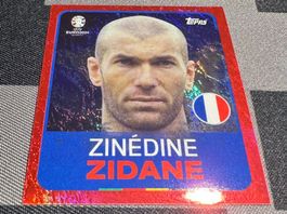 Topps Uefa Euro EM 2024 LEG 8 Zinedine Zidane