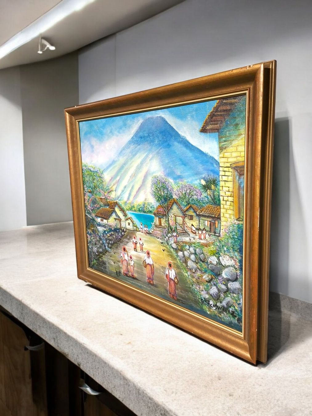 Gemälde: Vistas Tipica de Guatemala – Gebraucht aus Zürich von Zuerichparis08 4