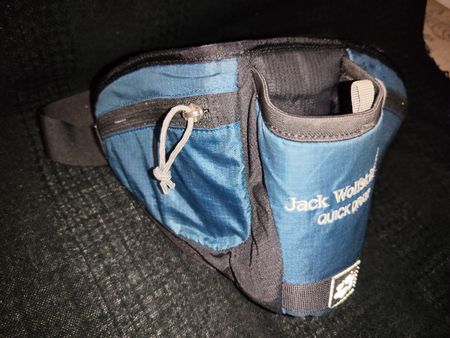 Jack Wolfskin Quick Draw Trinkgürtel Hüfttasche Blau