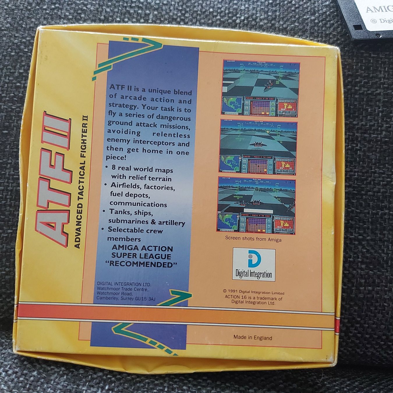 Giochi: ATF 2 Amiga OVP Videospiel – Usato da Aarau venduto da Kaesekuchen2000 2
