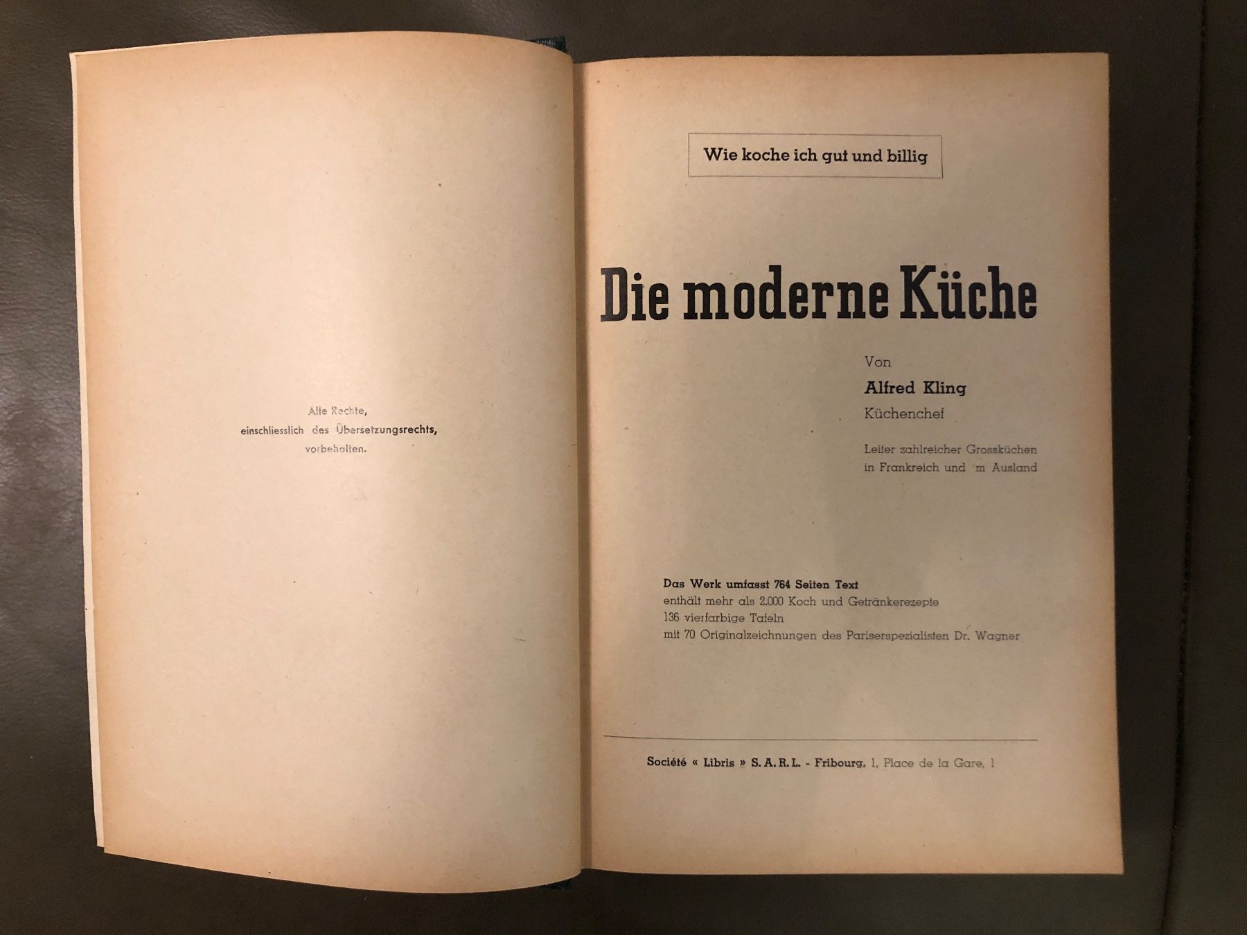 Libri: Buch Die moderne Küche – Usato da Nunningen venduto da anclaudia 1