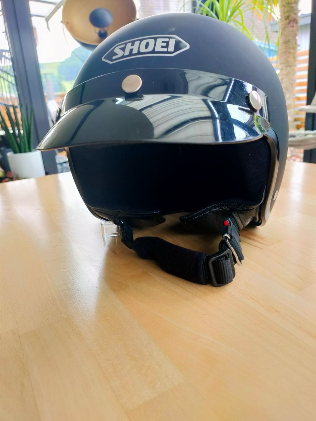 Shoei Helme & Visiere: SHOEI Motorradhelm , schwarz matt , 61 cm – Neu (gemäss Beschreibung) aus Ormalingen von maite06