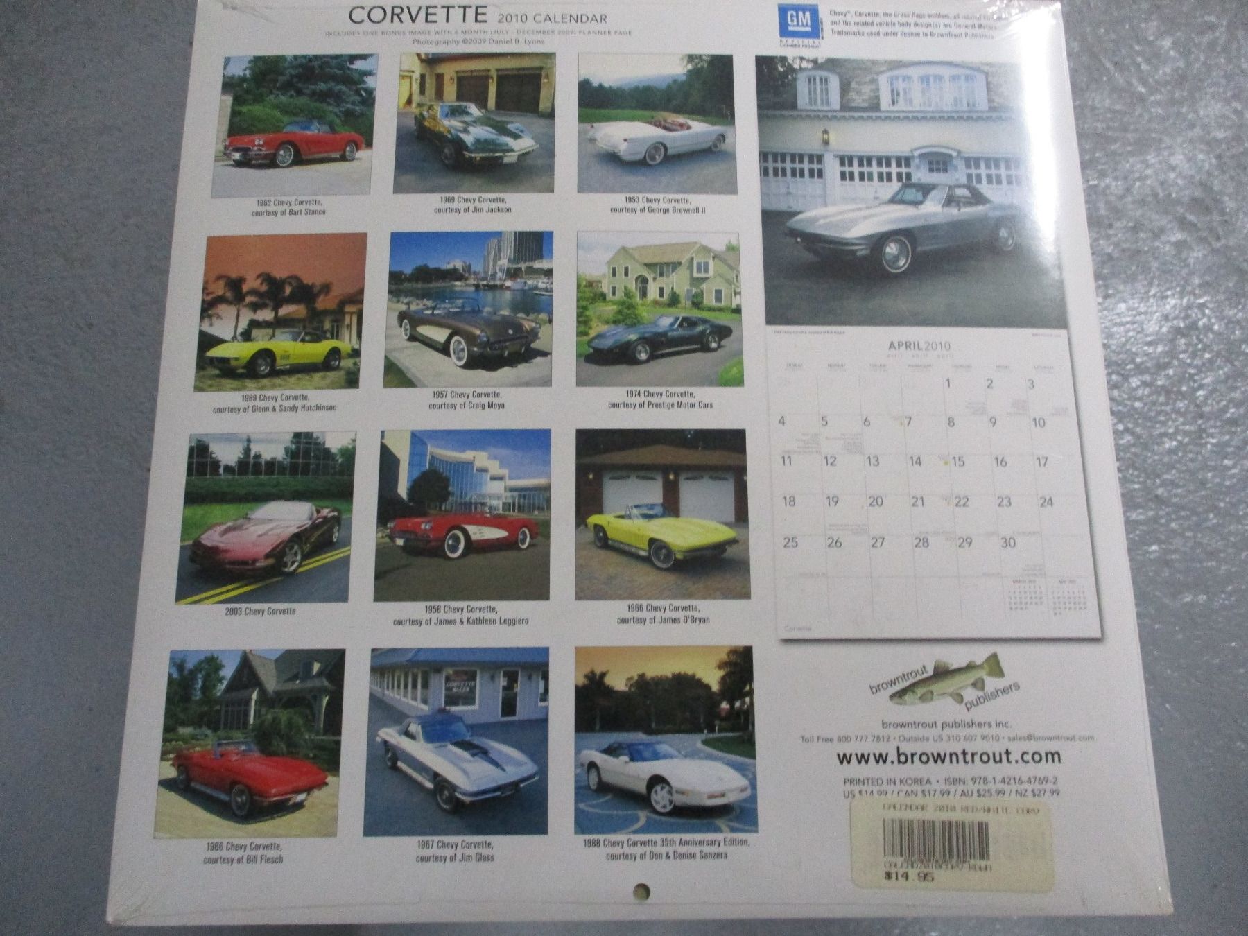Calendriers: Corvette Kalender – Neuf avec emballage d'origine à Rubigen par Wbowtie 1
