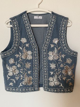 Boho Jeansweste