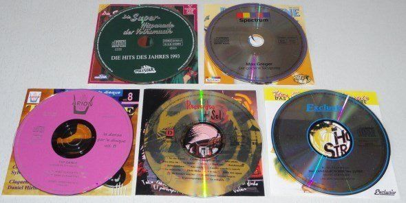 CD: collection 5CD's - Dance Music - Greger, Strasser, Reiber & – Usato da Unterbäch venduto da xazuq 1
