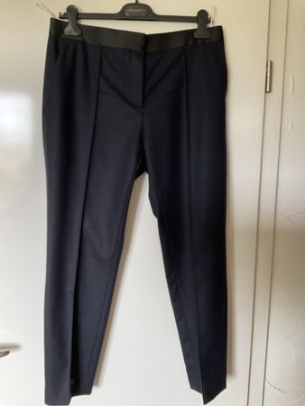 Celine Hose 100% Schurwolle schwarz Grösse 36 neu