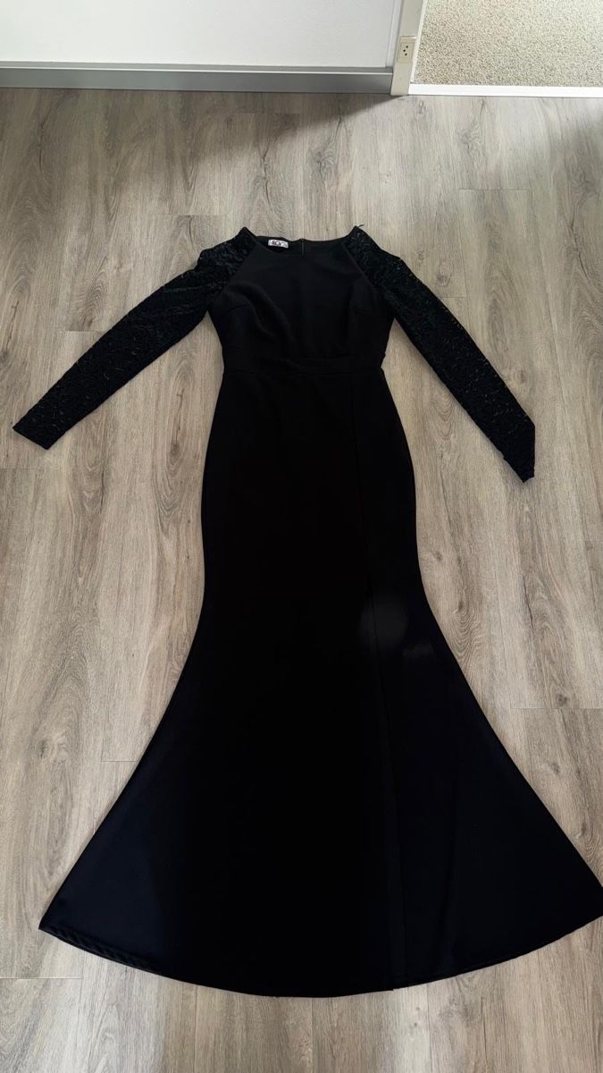 Vestiti: Elegantes, schwarzes Abendkleid mit Spitze, Grösse 36. – Nuovo (secondo la descrizione) da Cham venduto da selinjoe 3