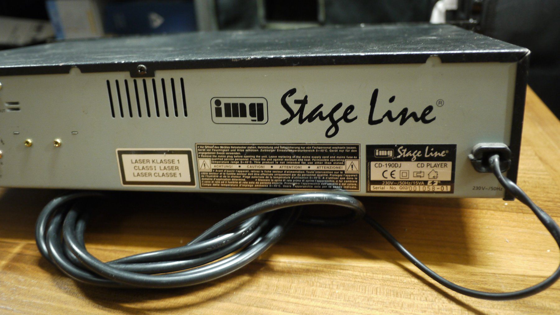 Lettore multimediale & Streamer: IMG Stageline CD-Player (CD-190DJ) – Usato da Kaiserstuhl AG venduto da GTM-Kaiserstuhl 5