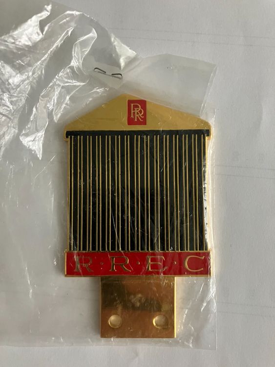 Rolls Royce Enthusiats Club RREC Kühler Car Badge (Neu und ...