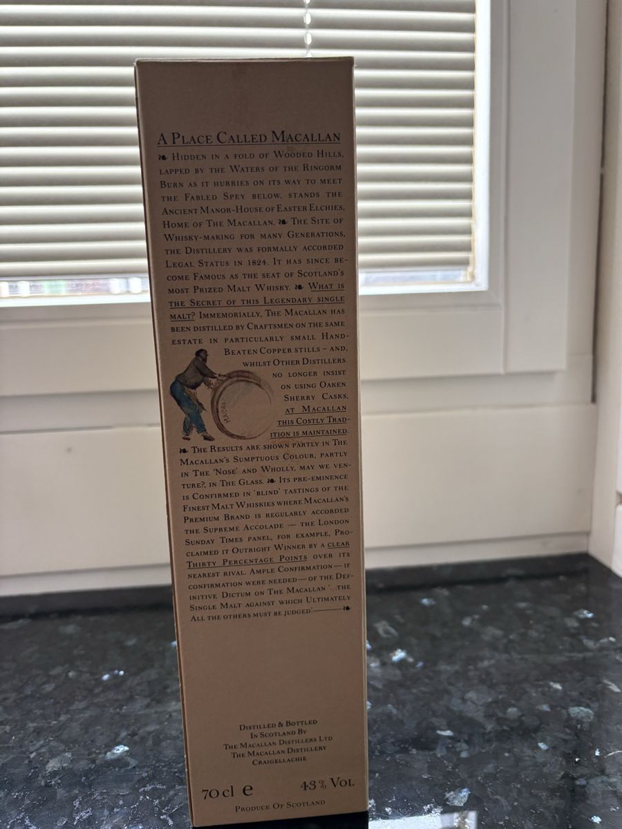 Macallan Spiritueux: Macallen Sherry 18 Years Jg. 1973 – Neuf avec emballage d'origine à Burgdorf par Hobby31 4