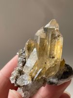 Natürliche Bergkristallstufe aus Tibet | Mineralien Stufe