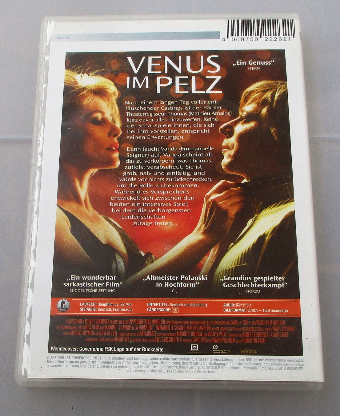 Tutti i DVDs: VENUS IM PELZ - Roman Polanski – Usato da Wattwil venduto da Muriel10 1