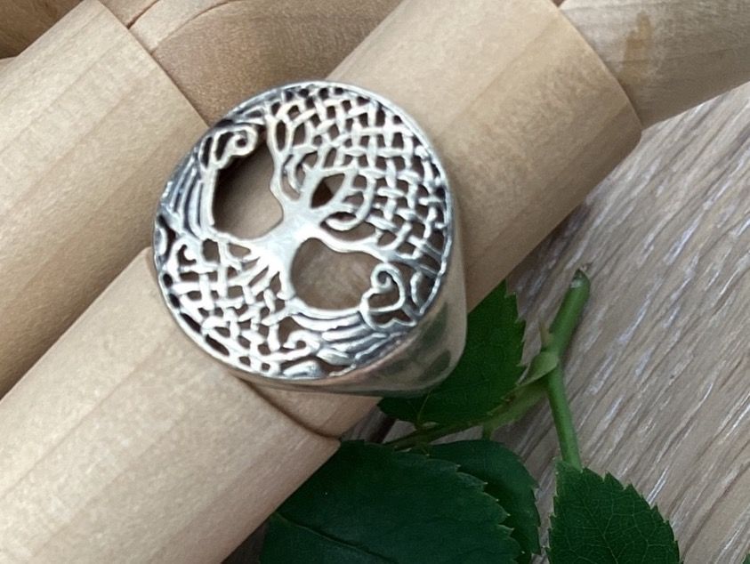 Anelli: Bague en argent Arbre de Vie – Usato da Agiez venduto da Beve15 1