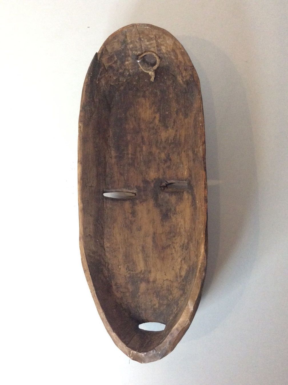 Internationale Kunst: AFRIKA Maske aus Holz „Lachen“ – Gebraucht aus Belp von Familie-Meyer 2