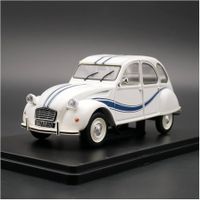 Citroën 2CV France 3 1983 weiss / blau     1:24 von Hachette