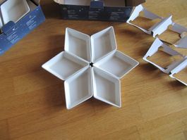 Apéro-Schalen-Set "Star" mit 6 Schälchen, stapelbar