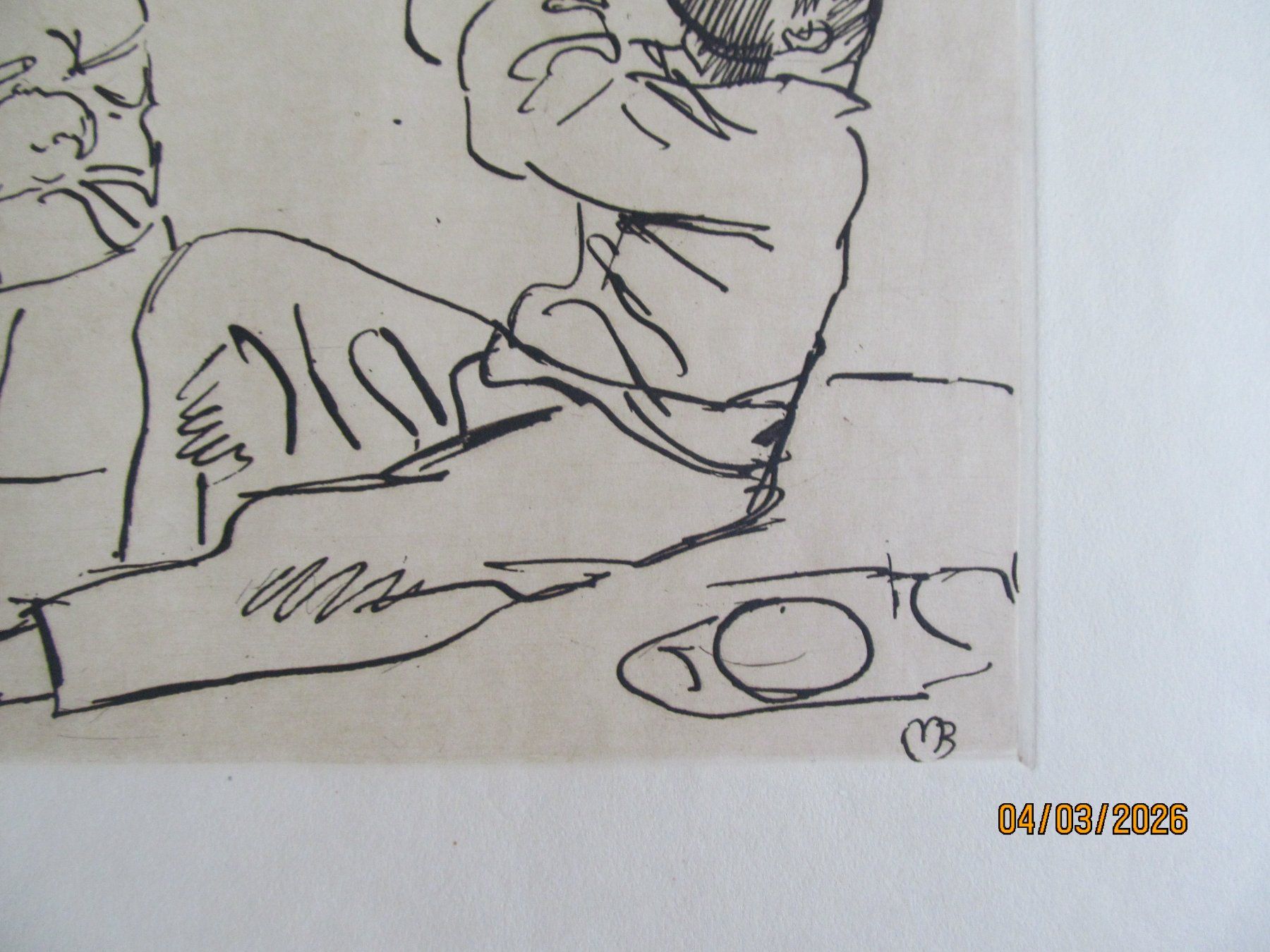 Grafica & Litografie: Familienszene   Radierung – Usato da Hergiswil NW venduto da Panda1990 1