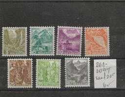 timbre 201 à 209 Y sauf 205