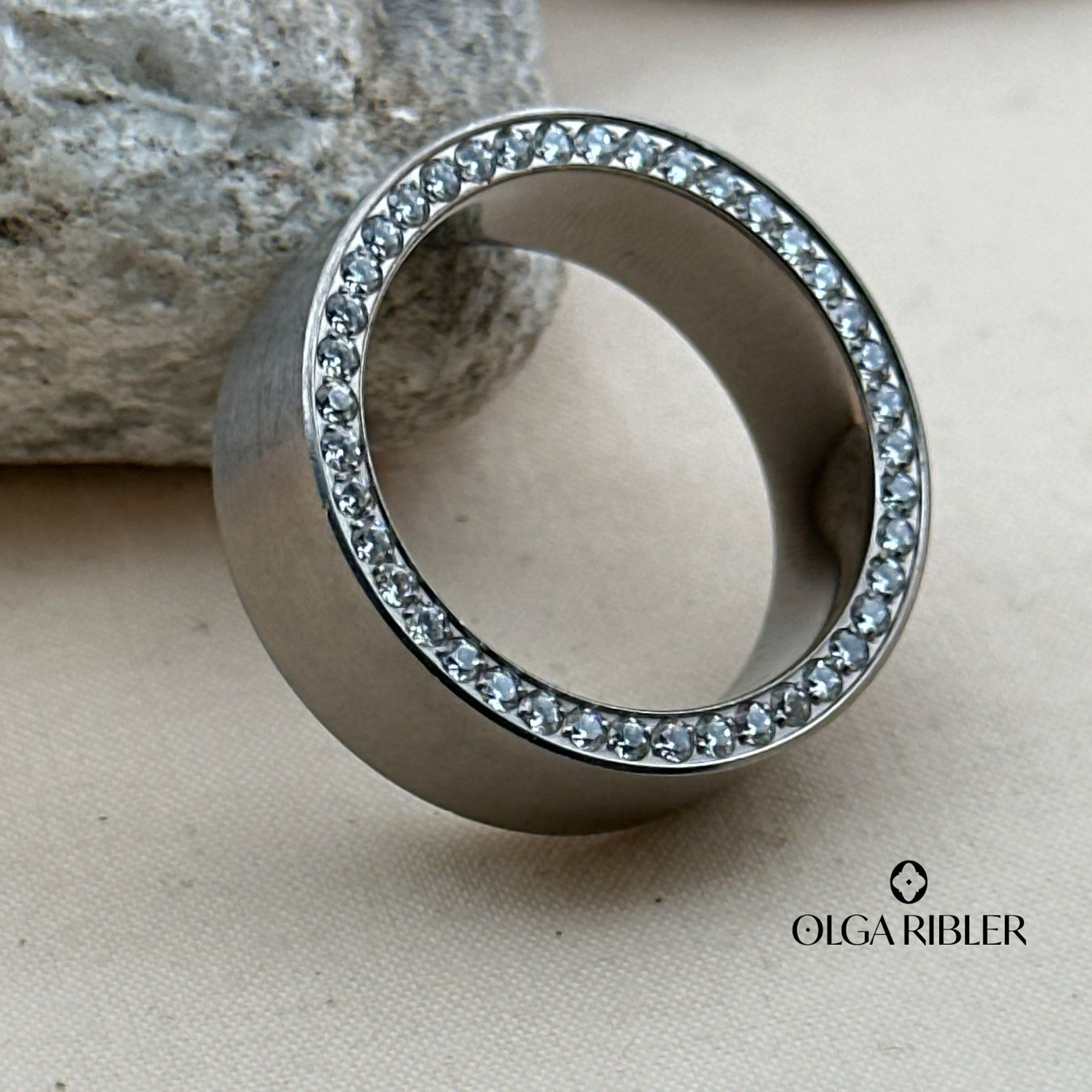 Olga Ribler Ringe: Titan Statement Ring Grösse 60 – Neu (gemäss Beschreibung) aus Luzern von Schmuckoutlet 3