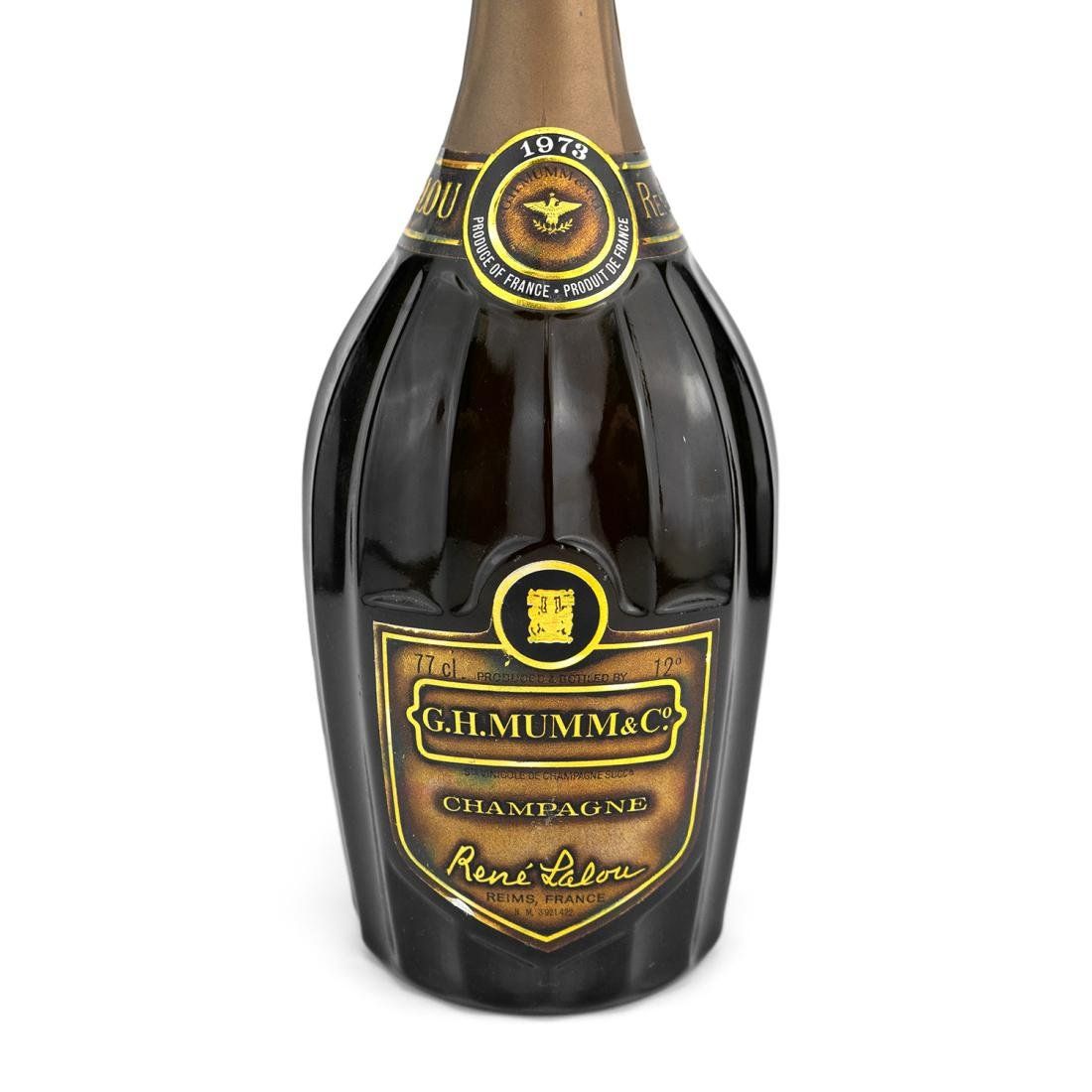 Vino: Champagne G.H. Mumm René Lalou 1973 – Usato da Lugano venduto da Historianlugano 1