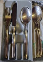 Edles Silberbesteck-Set, 6-teilig, Top-Zustand, perfekt.