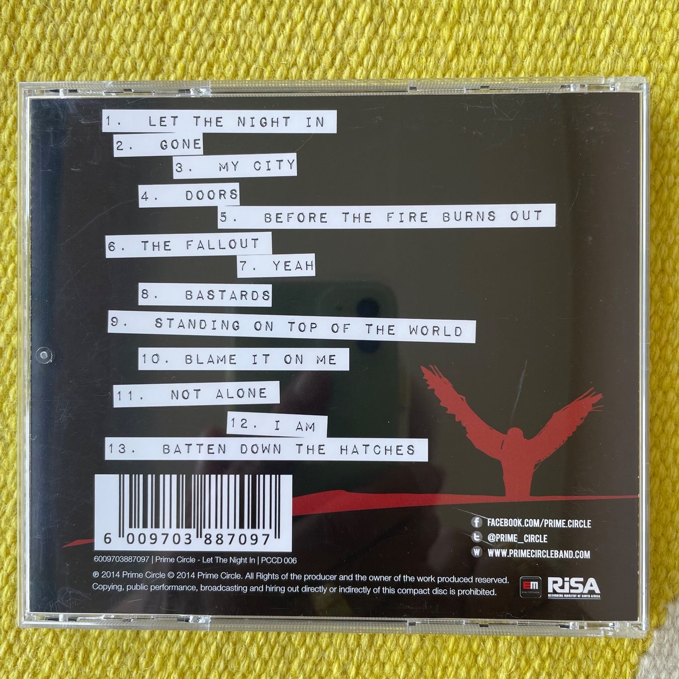 CDs: PRIME CIRCLE-LET THE NIGHT IN – D'occasion à Rorschacherberg par CD-Roli 1