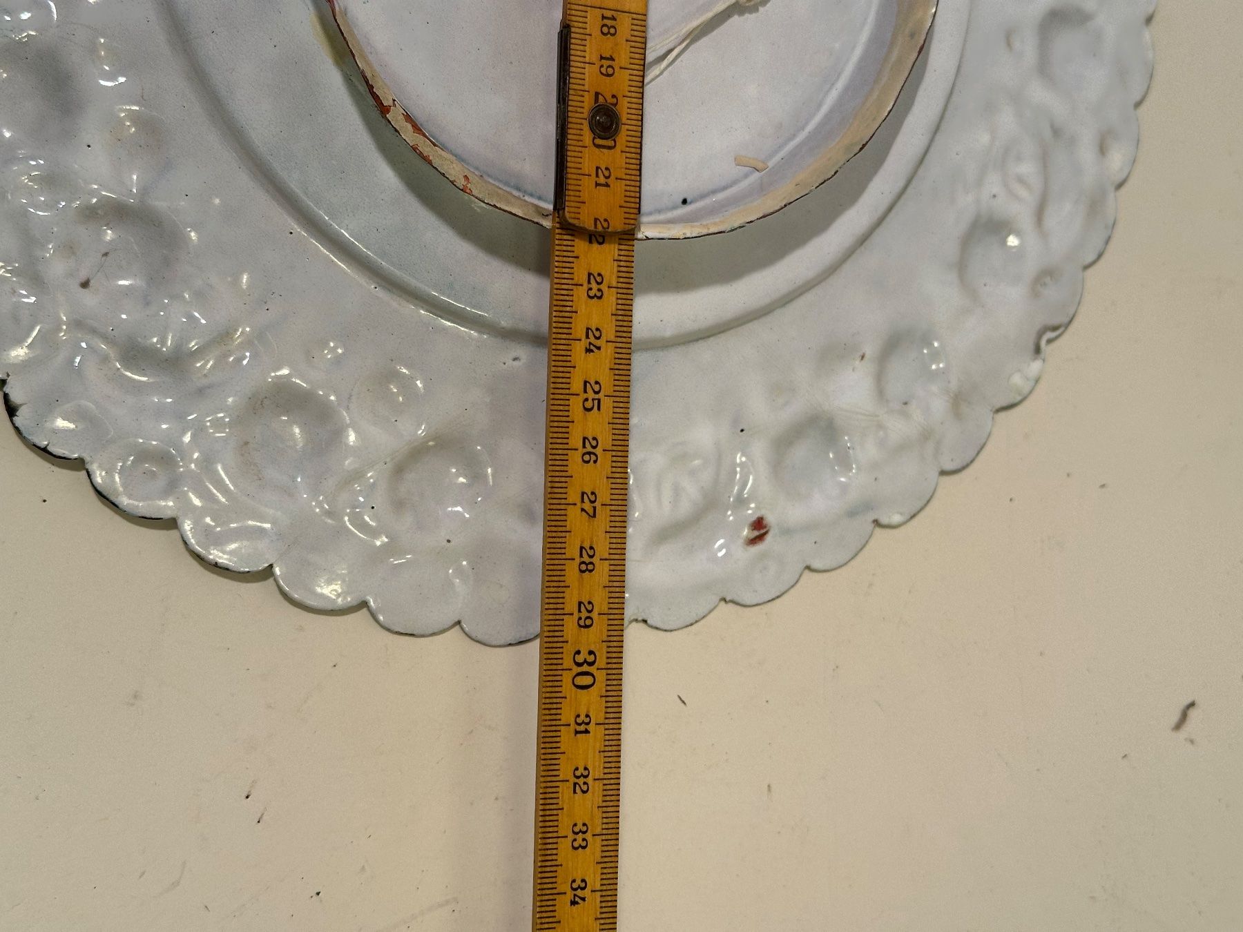 Insegne: Assiette de metal du Proche-Orient – Usato da Lausanne venduto da artnouveau04 1