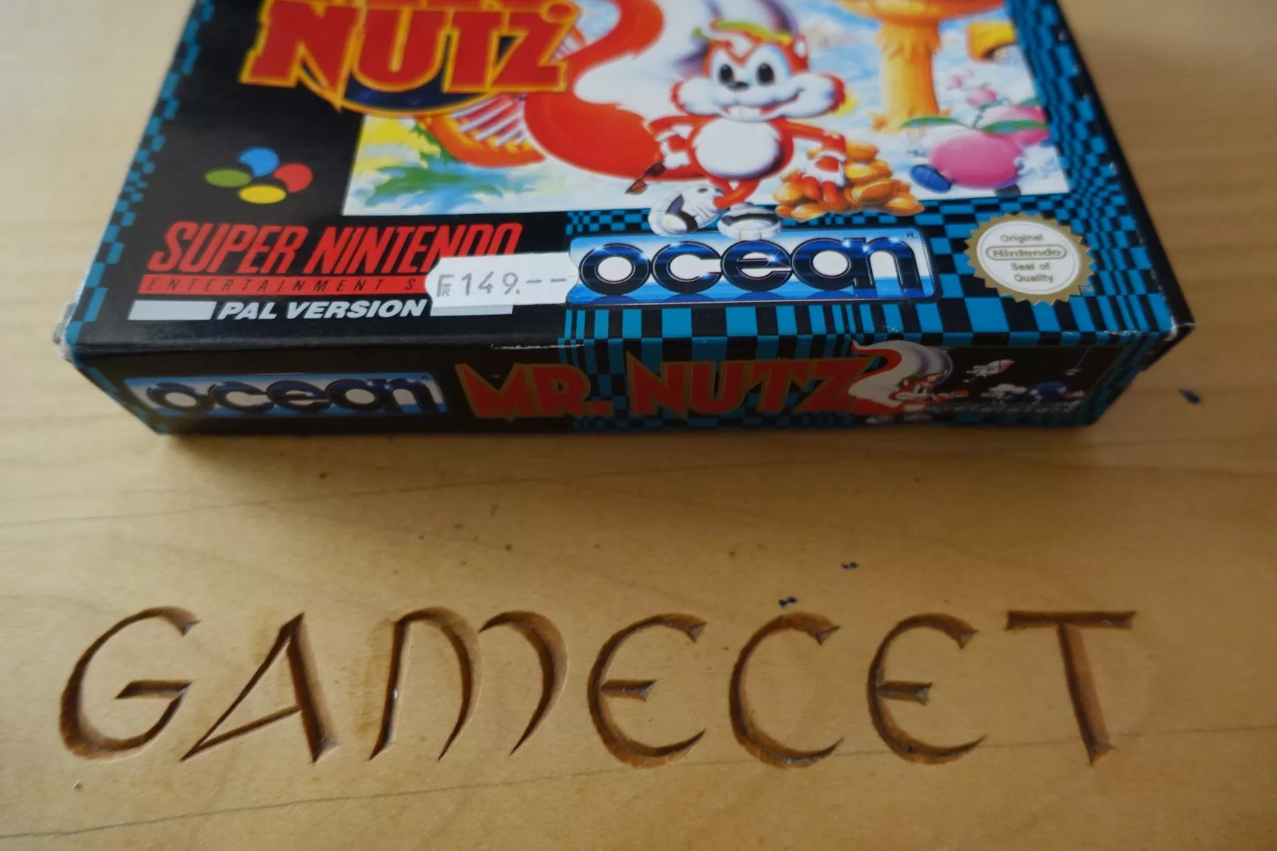 Nintendo Spiele: Mr. Nutz - UK-Version – Gebraucht aus Steinach von Gamecet 1