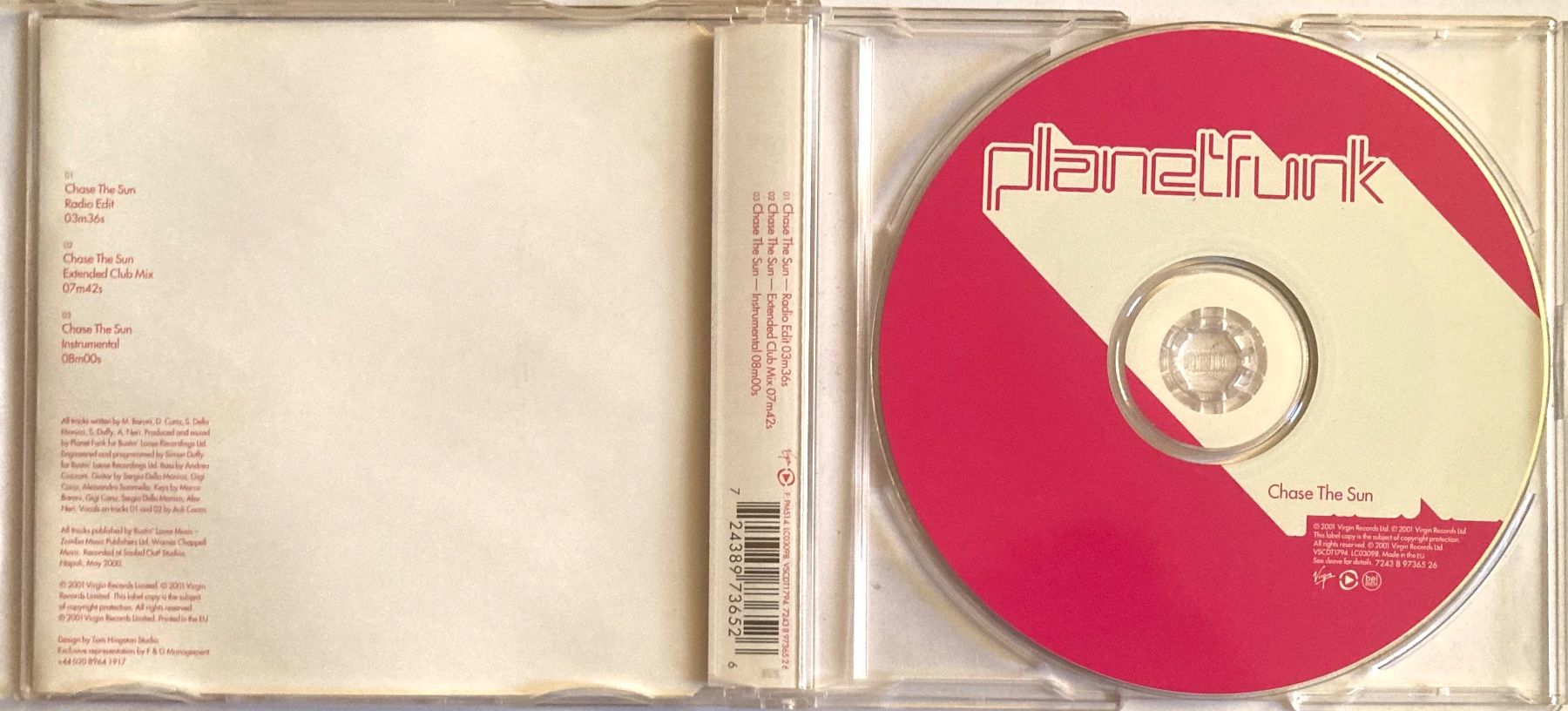 CDs: PLANETFUNK - CHASE THE SUN – Gebraucht aus Poliez-Pittet von Newtown-Records 1
