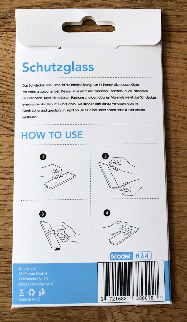 Apple Telefoni cellulari / Smartphones: Iphone 16 Pro Panzer Folie – Nuovo e nell'imballaggio originale da Aarau venduto da Billa007 1
