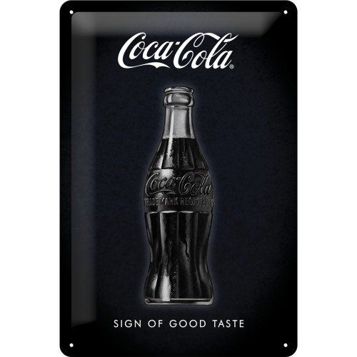 Insegne: Blechschild - Coca Cola – Nuovo e nell'imballaggio originale da Ennetbürgen venduto da open24shop