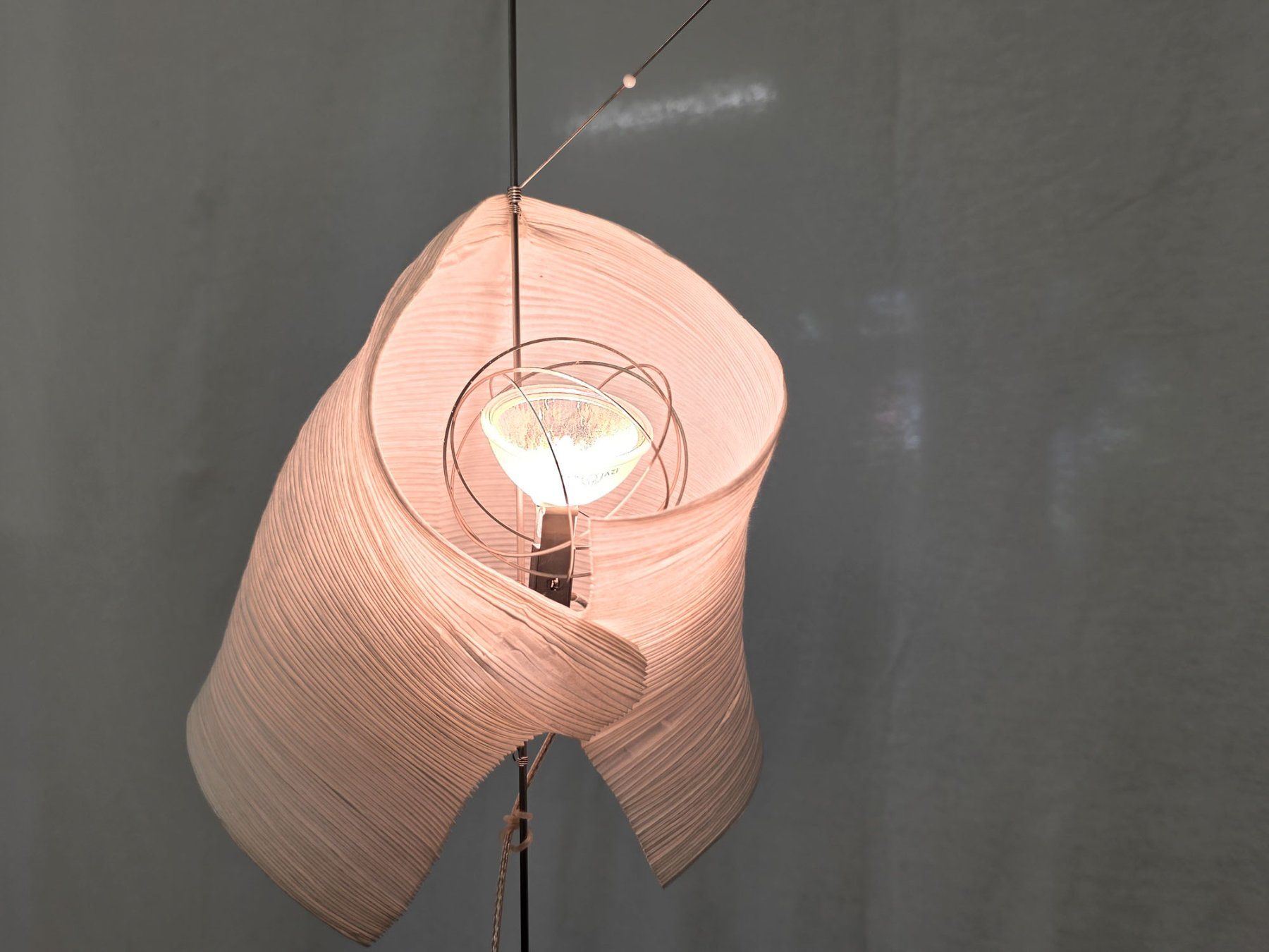 Ingo Maurer Lampen: Ingo Maurer Lampe - Papier, Dimmer - Ref. 06/48 – Gebraucht aus Au ZH von BrockiAu 4