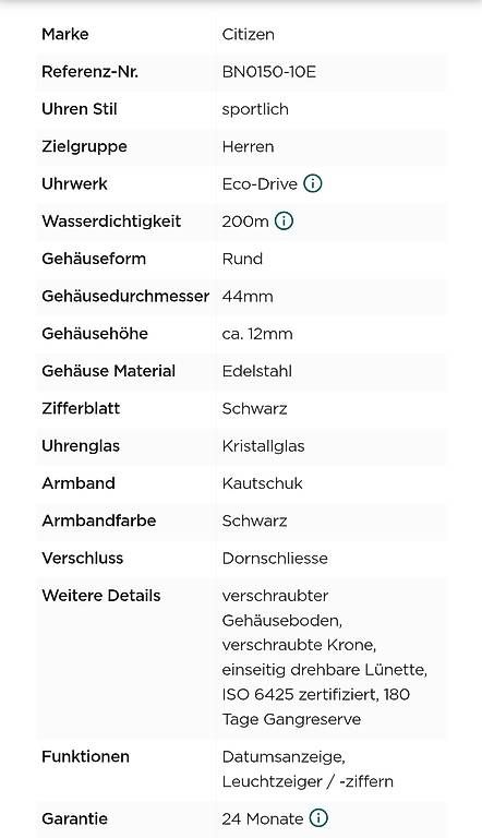 Citizen Orologi: Citizen Pro Master Eco Drive "NEU" – Nuovo (secondo la descrizione) da Zwillikon venduto da pascalfroehlich 2