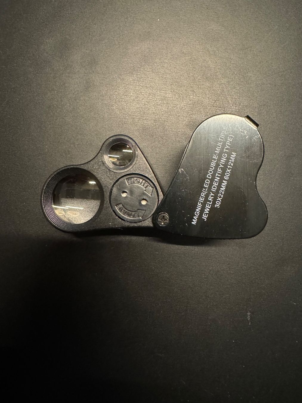 Sonstiges zu Optik: Lupe, 30x22mm / 60x12mm mit LED Licht – Gebraucht aus Herisau von XenonSniper