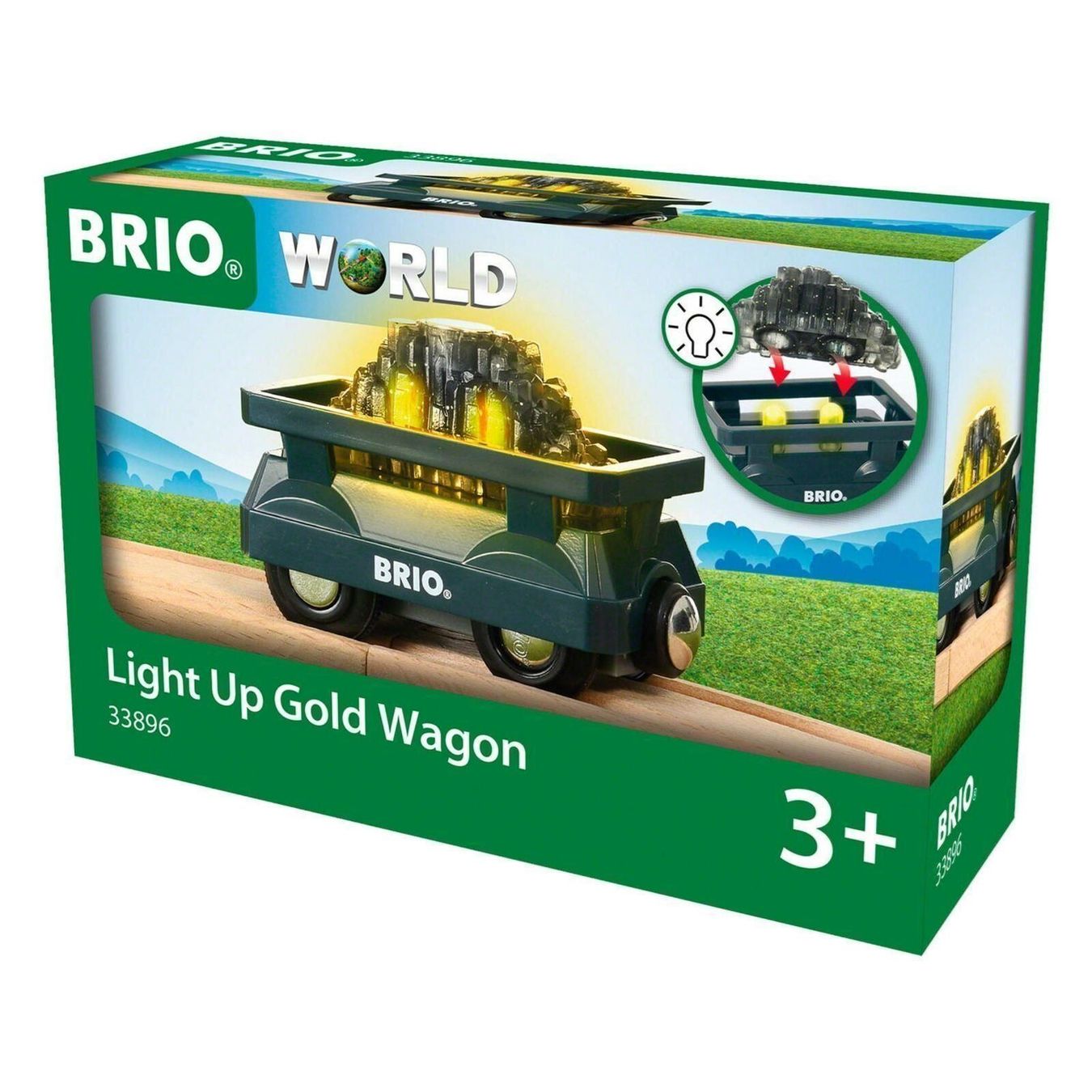 Brio Spielzeuge: Brio Goldwagen mit Licht – Neu und originalverpackt aus Zürich von leif 1