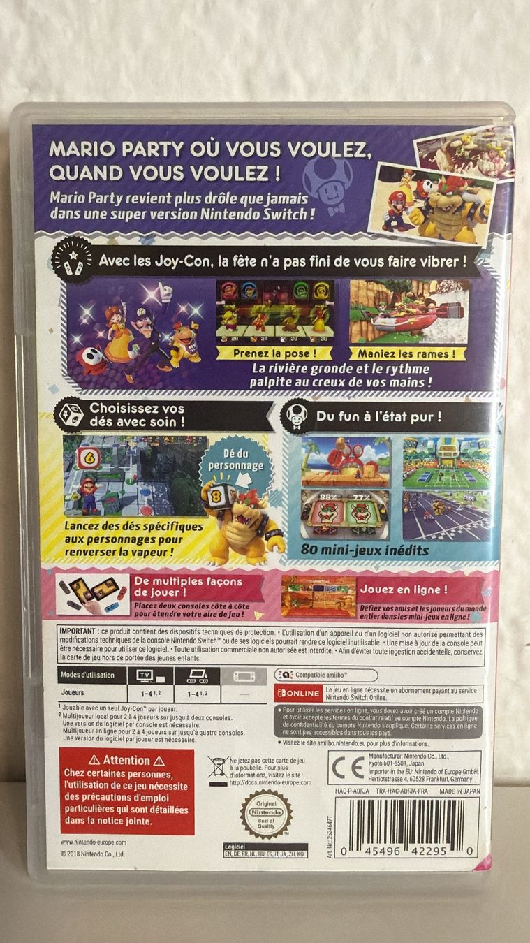 Spiele: Super Mario Party Nintendo Switch Spiel  – Gebraucht aus Ehrendingen von lax21 1