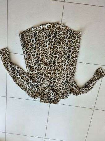 Damen Bluse Leo Muster Grösse M guter Zustand