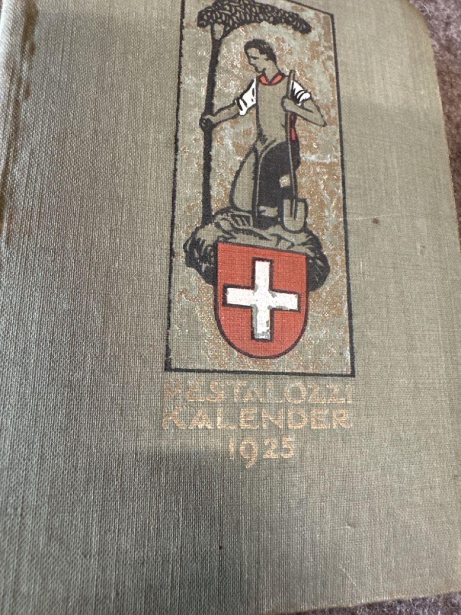 Calendari: Pestalozzi Kalender 1925 – Usato da Baar venduto da Hillsboro 1