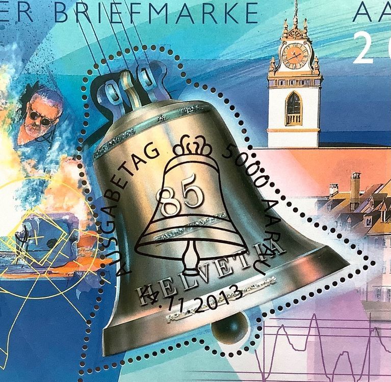 Alle Briefmarken: 2012-2013 Tag der Briefmarken ET mit VOLLSTEMPEL – Neu (gemäss Beschreibung) aus Liestal von Skunk02 1