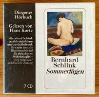 Sommerlügen – Bernhard Schlink (NEU/sealed, Diogenes, 2010)