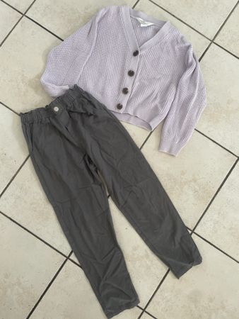 H&M Mädchen Set, Jacke+Hose neu! Gr.134/140, Top Zustand