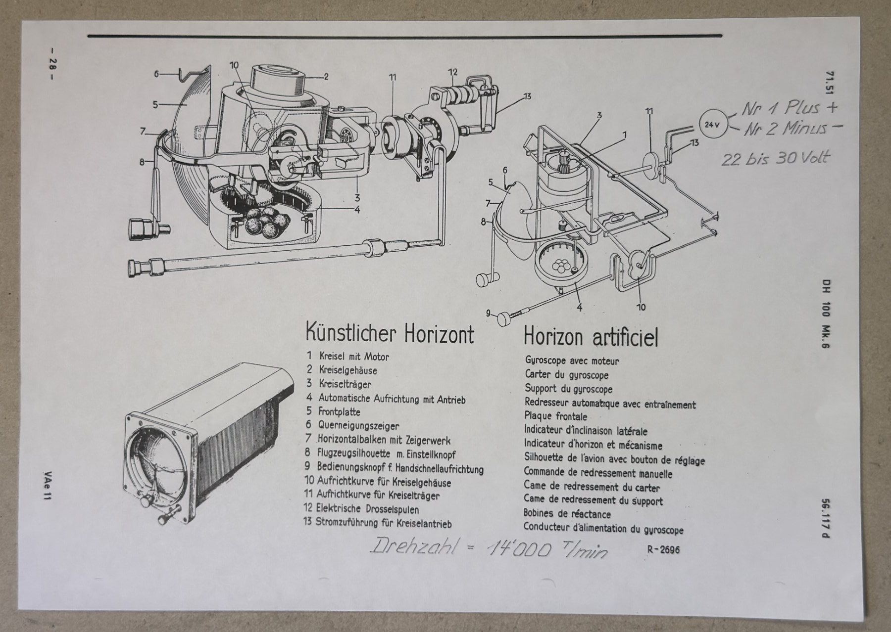 Messen: Künstlicher Horizont Peravia – Gebraucht aus Ins von funkflieger 6