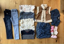 Herbst- und Winterkleider für Mädchen in Grösse 116