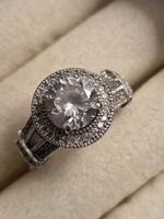 Ring Silber 925 mit Zirkonia Grösse 18/19 mm gebraucht