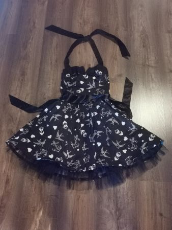 Pin Up Kleid Gr 8 *NEU* Anchor Swallow Schwalben Phaze