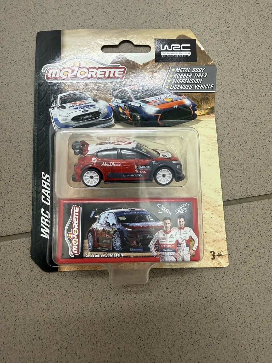 Majorette Modellautos: Majorette - WRC Citroen C3, C. Breen/S. Martin – Neu und originalverpackt aus Yvorne von AutoCollectionneur