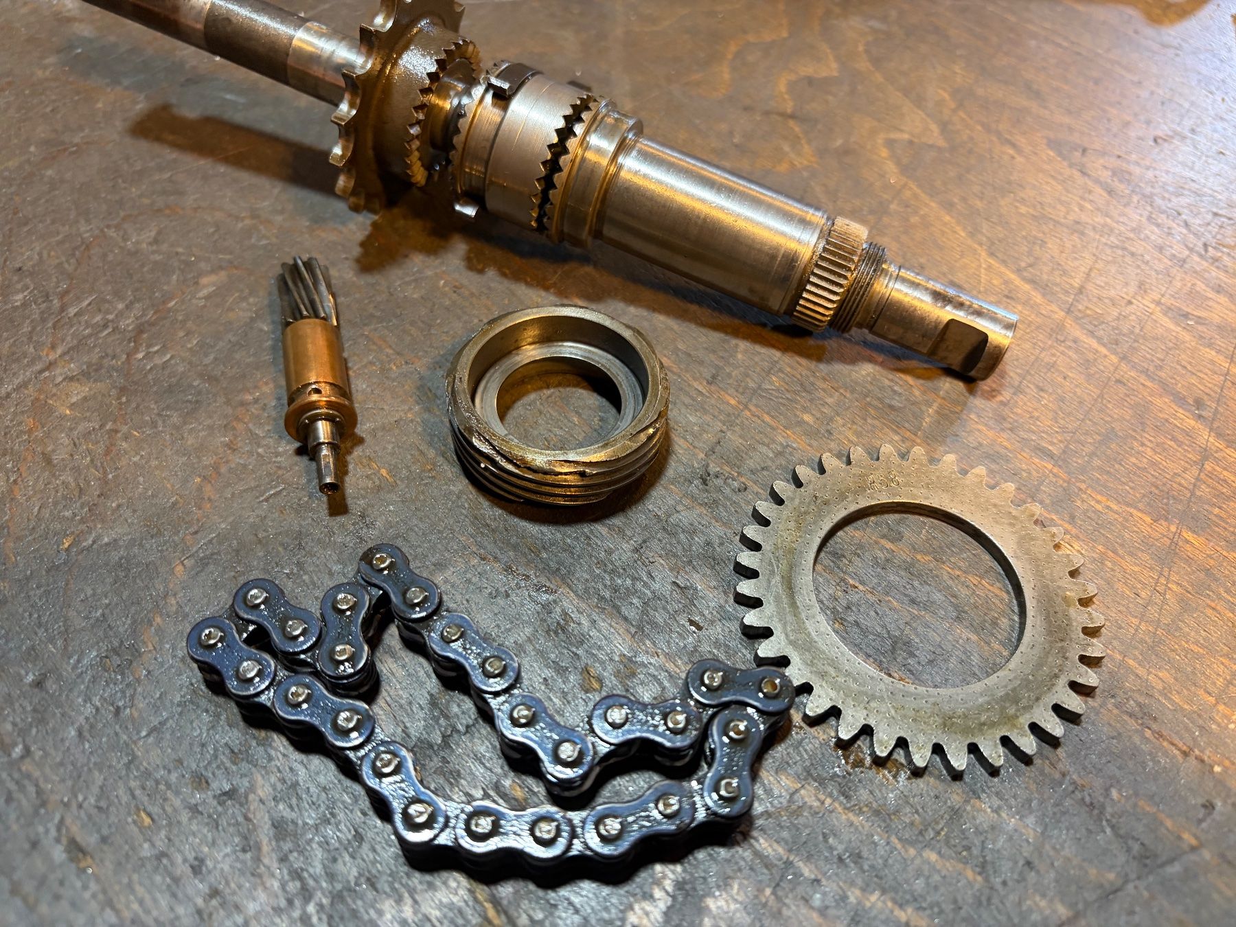 Sachs Parti ricambio per ciclomotori: Sachs 50/3 Pedalachse - Versand möglich – Difettoso da Hinwil venduto da Biketube 2